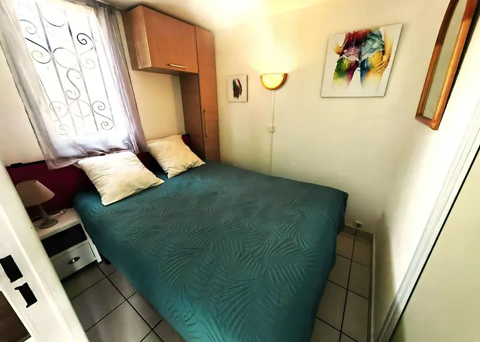 T2 Climatisé Avec Mezzanine, Piscine Et Parking, Proche - - Fr-1-607-119 Appartamento *